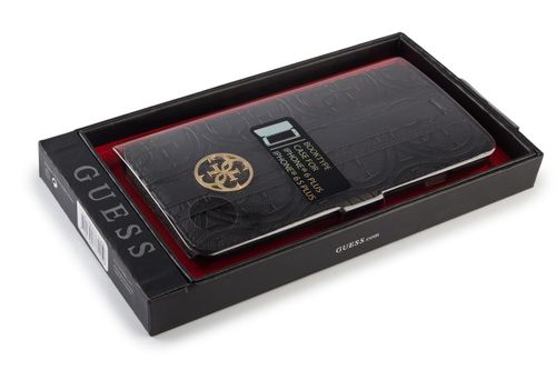 GUESS BOOK CASE HERITAGE Apple iPhone 6/6S Plus - BLACK na Arena.pl