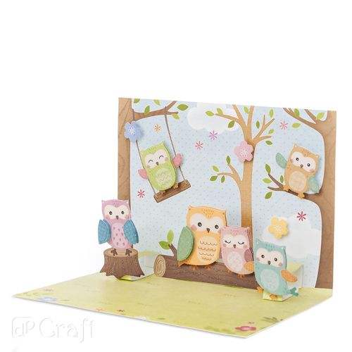 ZESTAW DO TWORZENIA KARTEK 3D DPKA-009 DPCRAFT SOWY I BALONY na Arena.pl