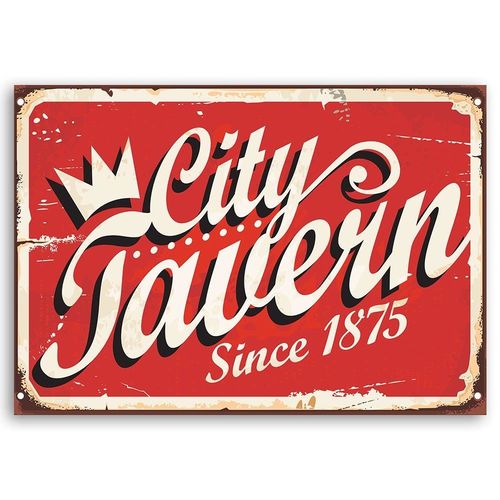 Deco Panel, Retro - tawerna 60x40 na Arena.pl