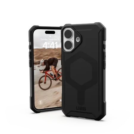 Etui UAG Essential Armor Magsafe na iPhone 16 - czarne na Arena.pl