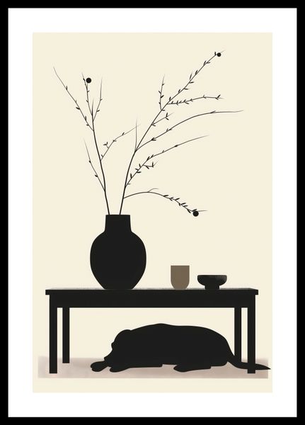 Plakat 30x45cm Wypocznij Psino zdjęcie 3
