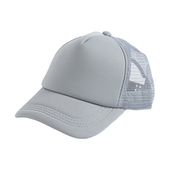 Czapka Trucker Full Color dla dorosłych do sublimacji i termotransferu - szara