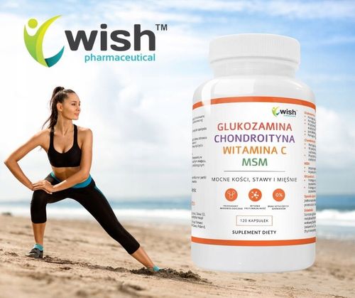 GLUKOZAMINA CHONDROITYNA MSM WITAMINA C Stawy 120k na Arena.pl