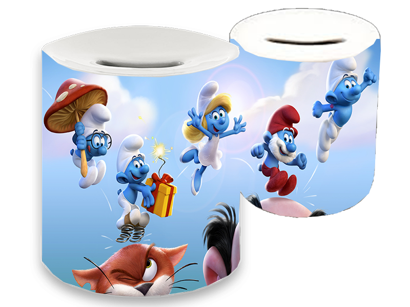 Skarbonka ceramiczna Smerfy zdjęcie 2