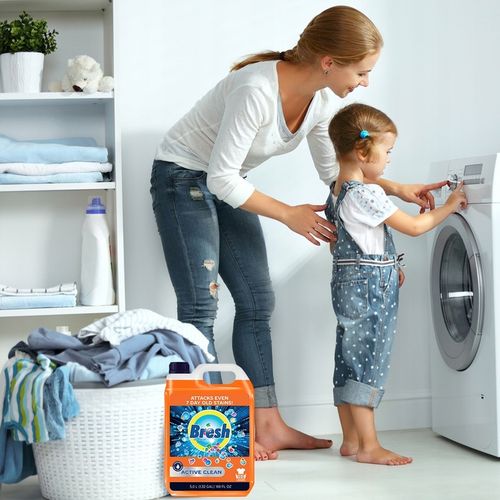 BRESH UNIWERSALNY PŁYN ŻEL DO PRANIA 5L PŁYN DO PŁUKANIA 5L - 350 PRAŃ na Arena.pl