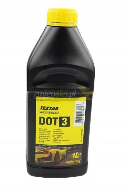 TEXTAR PŁYN HAMULCOWY DOT3 1L zdjęcie 8