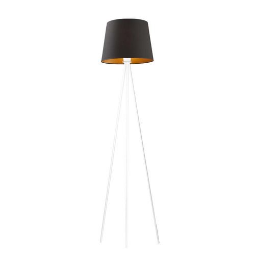 Podłogowa lampa stojąca RENO GOLD tripod na Arena.pl