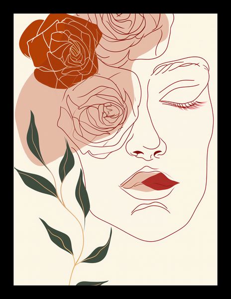 Plakat 15x20cm Beż i Twarz zdjęcie 2