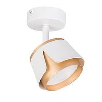 KINKIET LED 35W REGULOWANY BIAŁY ZŁOTY IP20 ALUMINIUM