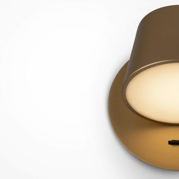 Ledowy kinkiet ścienny Pixel MOD421WL-L6BS3K 7W mosiądz zdjęcie 4