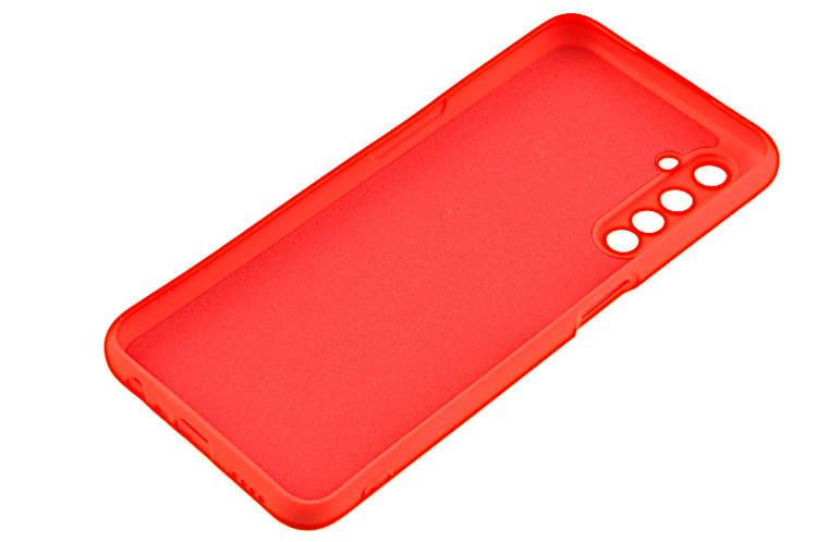 Etui silikonowe Tint do Realme 6 czerwony zdjęcie 3