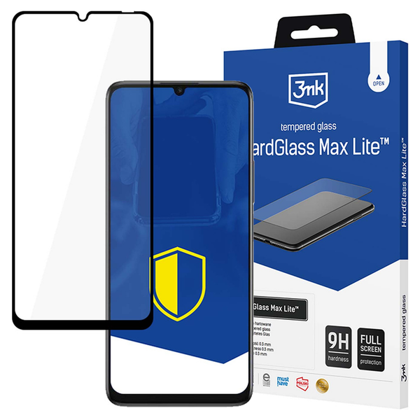 tcl 40 se - 3mk hardglass max lite black zdjęcie 3