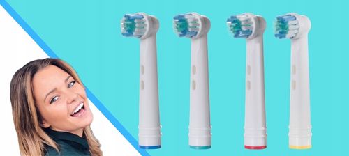32x Końcówki do szczoteczki elektrycznej BRAUN Oral-B 32 szt EB-17P na Arena.pl