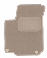 Dywanik kierowcy welurowy beżowy VW New Beetle 1997-2020