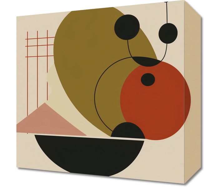 Obraz 30x30cm Geometryczny Balans zdjęcie 1