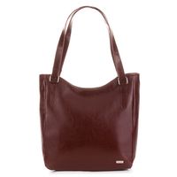 duża skórzana torba damska na ramię paolo peruzzi z-09-br