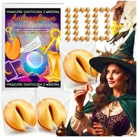 100x Ciasteczko z wróżbą ANDRZEJKI Magiczna Noc Party Impreza Bal dla