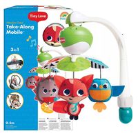 TINY LOVE Karuzela 3w1 do łóżeczka, wózka, fotelika zabawa na łące