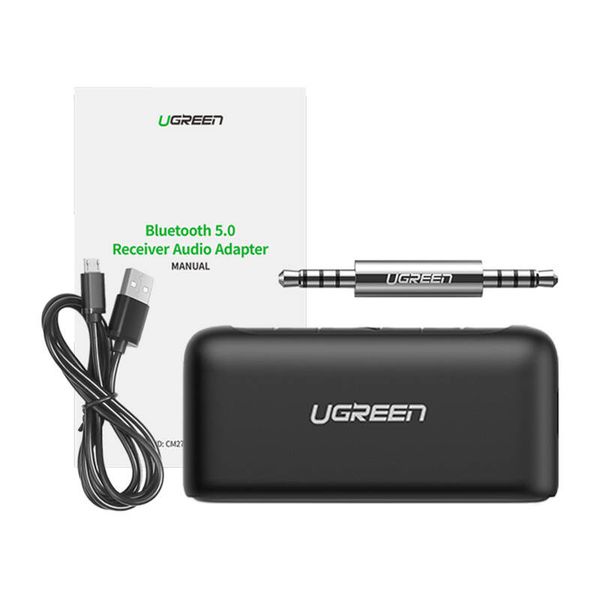 Adapter audio Bluetooth 5.0 UGREEN CM276 (czarny) zdjęcie 4