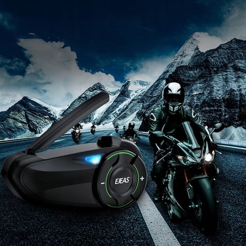 INTERKOM MOTOCYKLOWY EJEAS Q8 DO 6 KIEROWCÓW JEDNOCZEŚNIE RADIO FM BT 5.1 na Arena.pl