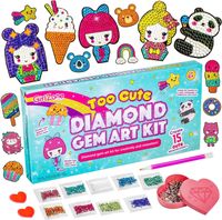 Zestaw Artystyczny Diamentowe Klejnoty 2000 Sztuk Dla Dzieci Wielobarwny