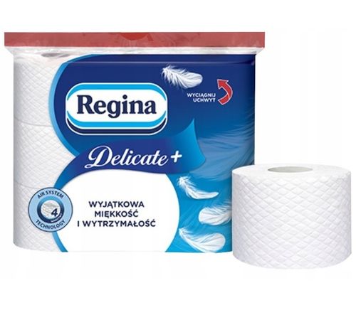 Papier Toaletowy Regina DELICATE+ (Delicatis) poduszeczki 4W zestaw 45 szt. na Arena.pl