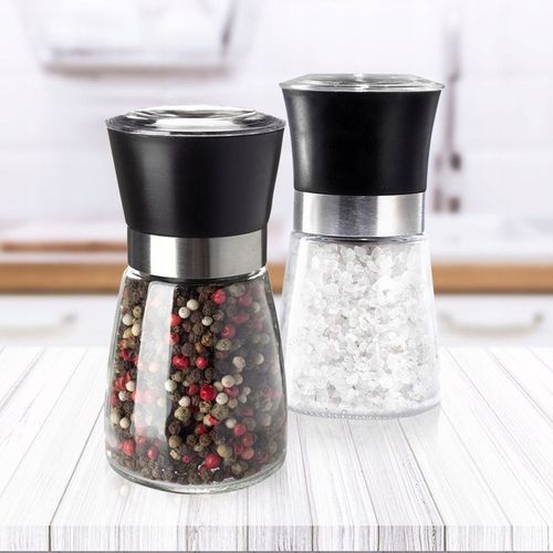 2x Młynek PIEPRZU SOLI mielenia przypraw młynki zestaw młynków na Arena.pl