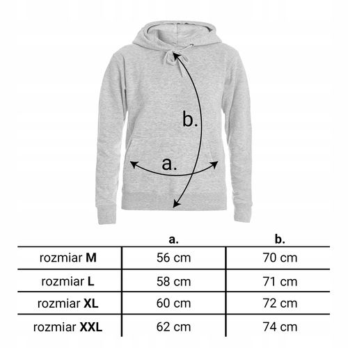 BLUZA z KAPTUREM MĘSKA L +IMIĘ PUDEŁKO na PREZENT na Arena.pl