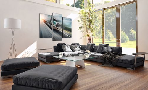 Obraz Na Płótnie - Ciężarówka Trasa - 130X100 Cm - Cb130X100-0182 na Arena.pl
