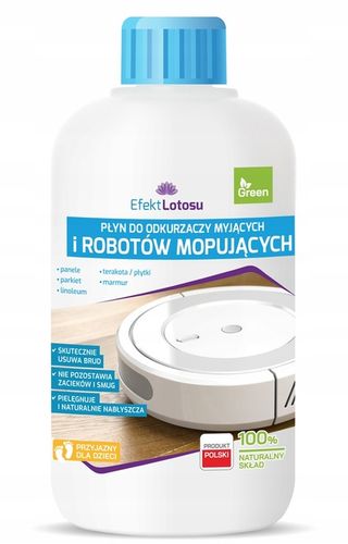 PŁYN MYJĄCY DO ROBOTÓW MOPUJĄCYCH SPRZĄTAJĄCYCH MOPÓW BIONICZNYCH BEZ SMUG na Arena.pl