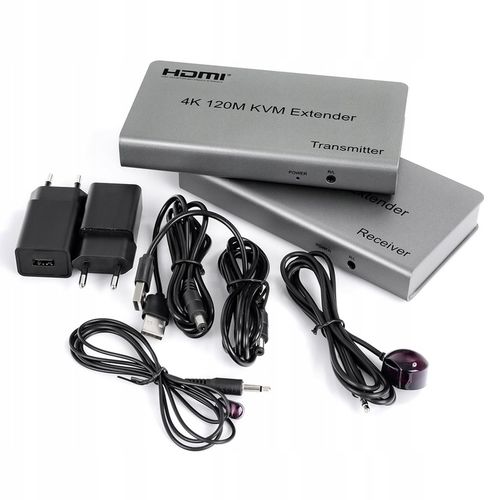 Konwerter HDMI na LAN RJ45 4K UHD Spacetronik SPH-HLC12T KVM na Arena.pl