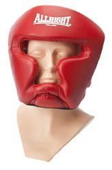 Kask bokserski sparingowy senior czerwony na Arena.pl