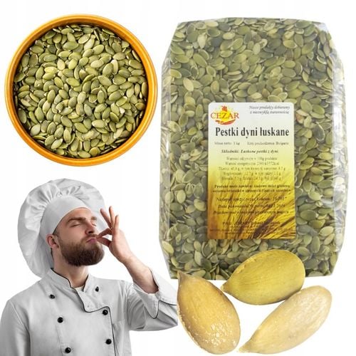 Pestka Dyni 1kg Łuszczone Naturalna Bez Dodatków Bez GMO Doskonała Jakość na Arena.pl