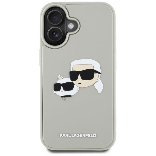 Etui Karl Lagerfeld do iPhone 16, Beżowy zdjęcie 3