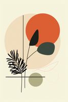 Plakat 30x45cm Zachód Słońca nad Oazą