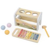 VIGA 44270 Drewniana Wybijanka + Cymbałki 2w1