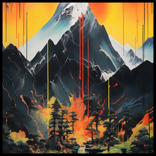 Plakat 60x60cm Górska Alchemia zdjęcie 2