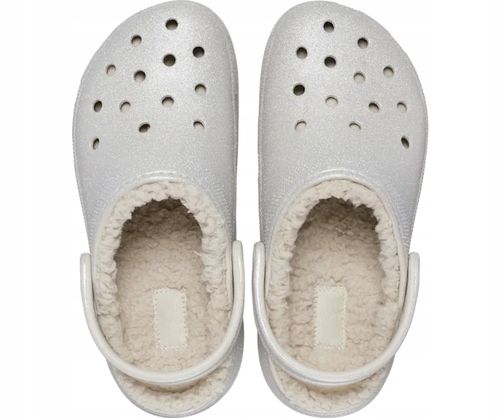 Crocs Damskie Ocieplane Buty Chodaki Platforma Classic Lined Clog 42-43 na Arena.pl