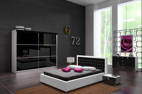 Szafa Przesuwna PARIS 200 Połysk Kolory na Arena.pl