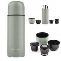 TERMOS NA KAWĘ HERBATĘ NAPOJE TURYSTYCZNY PRÓŻNIOWY 750 ml 2 kubki do