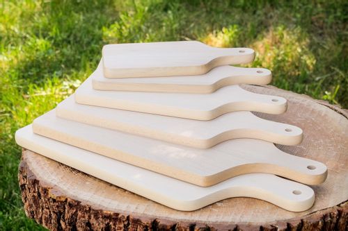 Deska do krojenia z uchwytem - 26x12 cm na Arena.pl