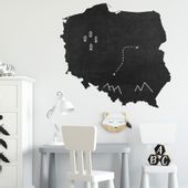 Naklejka Tablicowa Mapa Polski T05