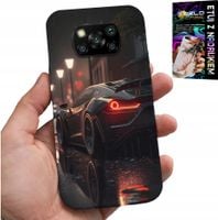 ETUI DO XIAOMI POCO X3 - SPORTOWE SAMOCHODY MOTORYZACJA FAN SZKŁO