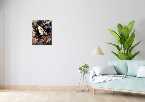 Obraz 40x50cm Szeptucha w Ogrodzie na Arena.pl