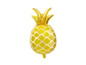 Balon foliowy złoty ananas 38x63 cm