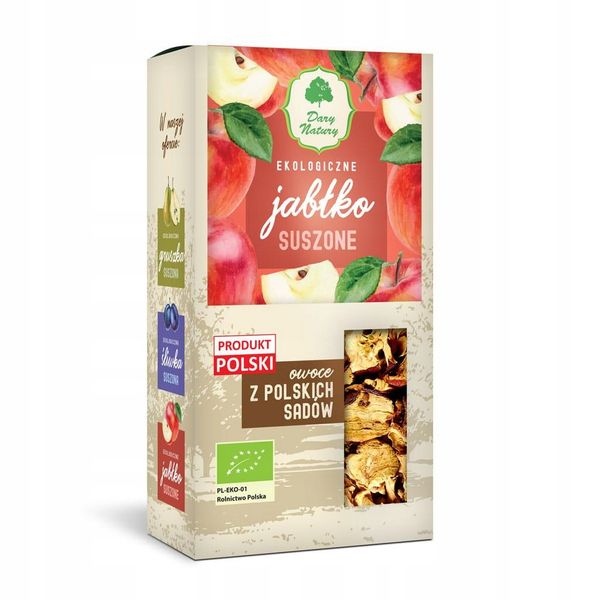 Jabłko Suszone EKO 100g DARY NATURY zdjęcie 1