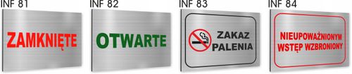 Tabliczka Znak BHP Parking dla klientów dibond na Arena.pl