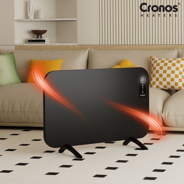 Panel grzewczy IR Cronos MT750TWP Full Black zdjęcie 4