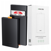 obudowa zewnętrzna dysku 2,5 ugreen   cm237 sata ssd/hdd (czarna)