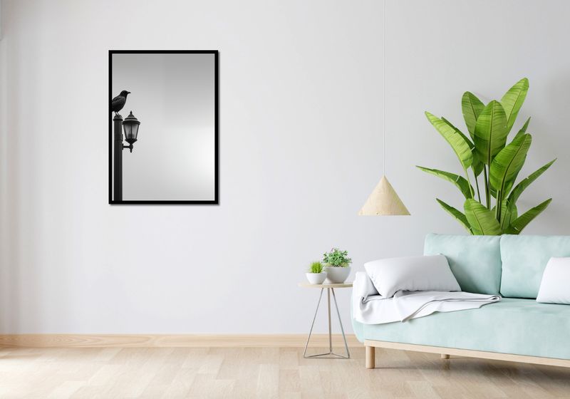Plakat 64x90cm Samotny Postój Kruka zdjęcie 4